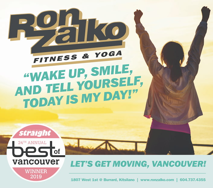 Ron Zalko Fitness & Yoga best in Vancouver 2019